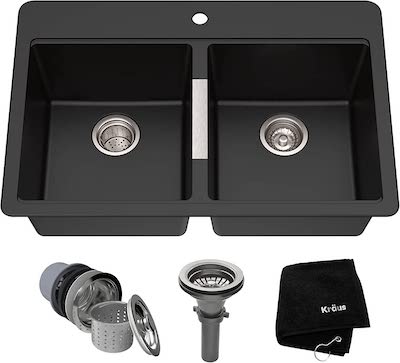 kraus quarza kitchen sink