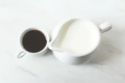 espresso and healthy coffee creamers