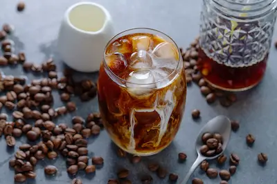 making Iced Coffee at Home
