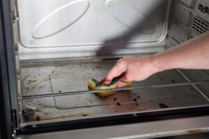 clean your breville toaster oven