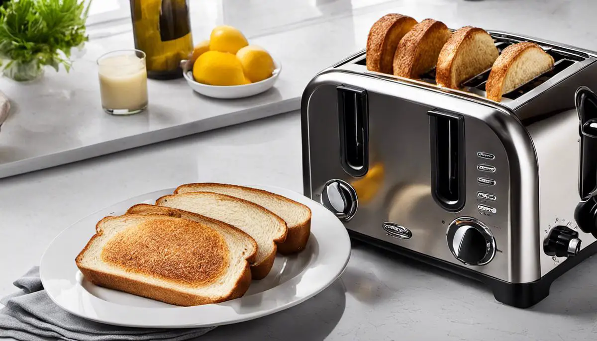 A budget-friendly toaster with enhanced features for efficient toasting.